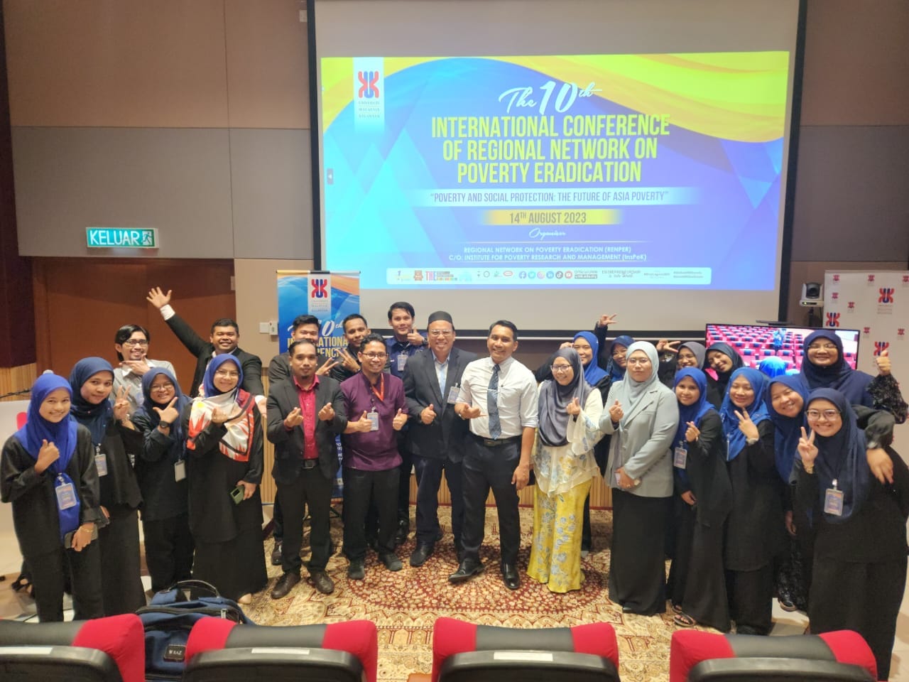 10TH INTERNATIONAL CONFERENCE OF REGIONAL NETWORK ON POVERTY ERADICATION (RENPER) DI UMK BACHOK